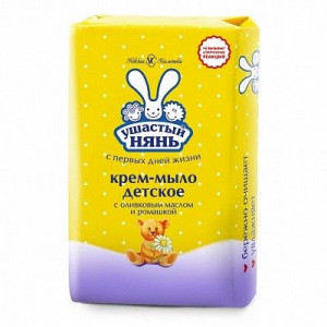 УШАСТЫЙ НЯНЬ КРЕМ-МЫЛО РОМАШКА/ОЛИВК.МАСЛО 90Г. УШАСТЫЙ НЯНЬ КРЕМ-МЫЛО РОМАШКА/ОЛИВК.МАСЛО 90Г.