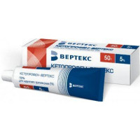 КЕТОПРОФЕН-ВЕРТЕ 2,5% 30Г. ГЕЛЬ Д/НАРУЖ.ПРИМ. ТУБА