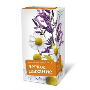 АЛТАЙ ФИТОЧАЙ №14 ЛЕГКОЕ ДЫХАНИЕ 2Г. №20 ПАК. /АЛТАЙСКИЙ КЕДР/ АЛТАЙ ФИТОЧАЙ №14 ЛЕГКОЕ ДЫХАНИЕ 2Г. №20 ПАК. /АЛТАЙСКИЙ КЕДР/