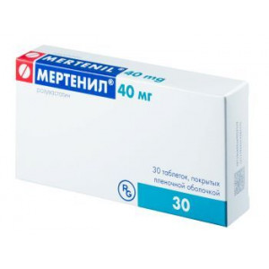 МЕРТЕНИЛ 40МГ. №30 ТАБ. П/П/О /ГЕДЕОН РИХТЕР/ МЕРТЕНИЛ 40МГ. №30 ТАБ. П/П/О /ГЕДЕОН РИХТЕР/