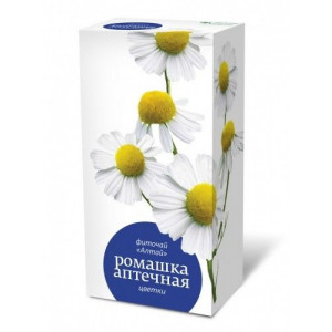 АЛТАЙ ФИТОЧАЙ РОМАШКА 1,5Г. №20 ПАК. АЛТАЙ ФИТОЧАЙ РОМАШКА 1,5Г. №20 ПАК.