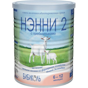 НЭННИ-2 МОЛОЧНАЯ СМЕСЬ ПРЕБИОТИКИ 400Г. 6-12МЕС. НЭННИ-2 МОЛОЧНАЯ СМЕСЬ ПРЕБИОТИКИ 400Г. 6-12МЕС.
