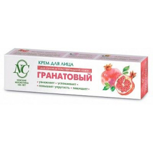 КРЕМ Д/ЛИЦА ГРАНАТ УВЛАЖН. 40МЛ. /НК/НЕВСКАЯ КОСМЕТИКА/ КРЕМ Д/ЛИЦА ГРАНАТ УВЛАЖН. 40МЛ. /НК/НЕВСКАЯ КОСМЕТИКА/
