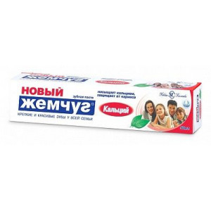 НОВЫЙ ЖЕМЧУГ ЗУБ.ПАСТА КАЛЬЦИЙ 70Г./50МЛ. НОВЫЙ ЖЕМЧУГ ЗУБ.ПАСТА КАЛЬЦИЙ 70Г./50МЛ.