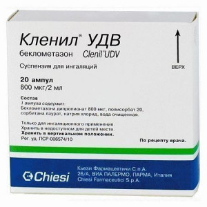 КЛЕНИЛ УДВ 800МКГ/2МЛ. №20 СУСП. Д/ИНГ. АМП. /КЬЕЗИ/ КЛЕНИЛ УДВ 800МКГ/2МЛ. №20 СУСП. Д/ИНГ. АМП. /КЬЕЗИ/
