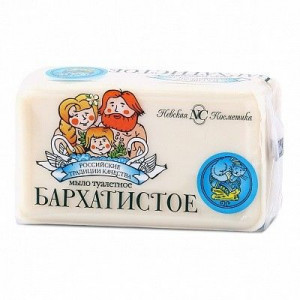 МЫЛО ТУАЛЕТНОЕ БАРХАТИСТОЕ 140Г. /НК/НЕВСКАЯ КОСМЕТИКА/ МЫЛО ТУАЛЕТНОЕ БАРХАТИСТОЕ 140Г. /НК/НЕВСКАЯ КОСМЕТИКА/