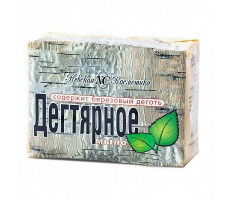 МЫЛО ДЕГТЯРНОЕ ТУАЛЕТНОЕ 4Х100Г. /НК/НЕВСКАЯ КОСМЕТИКА/
