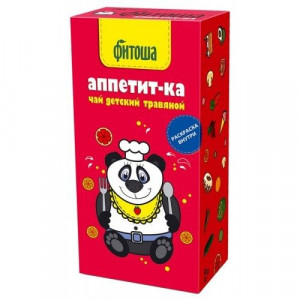 АЛТАЙ ФИТОЧАЙ ФИТОША №1 АППЕТИТ-КА ДЕТСК. 1,5Г. №20 ПАК. АЛТАЙ ФИТОЧАЙ ФИТОША №1 АППЕТИТ-КА ДЕТСК. 1,5Г. №20 ПАК.