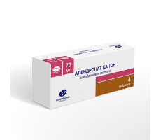 АЛЕНДРОНАТ 70МГ. №4 ТАБ. /КАНОНФАРМА/