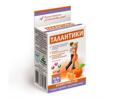 ТАЛАНТИКИ КОНФЕТЫ ЙОГУРТ+АПЕЛЬСИНОВЫЙ СОК ОБЩЕУКРЕПЛ. 3+ЛЕТ 70Г.