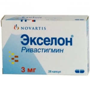 ЭКСЕЛОН 3МГ. №28 КАПС. /НОВАРТИС/ ЭКСЕЛОН 3МГ. №28 КАПС. /НОВАРТИС/