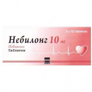 НЕБИЛОНГ 10МГ. №30 ТАБ. НЕБИЛОНГ 10МГ. №30 ТАБ.