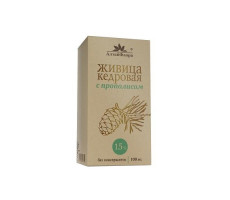 АЛТАЙФЛОРА ЖИВИЦА КЕДРОВАЯ 15% 100МЛ. ПРОПОЛИС