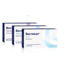 ВЕСТИКАП 24МГ. №30 КАПС. /ОЗОН/ ВЕСТИКАП 24МГ. №30 КАПС. /ОЗОН/