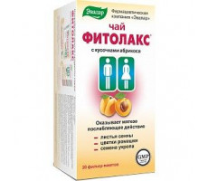 ФИТОЛАКС ЧАЙ С КУСОЧКАМИ АБРИКОСА 2,1Г. №20 ПАК. /ЭВАЛАР/