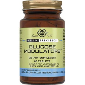 СОЛГАР МОДУЛЯТОРЫ ГЛЮКОЗЫ №60 ТАБ. [SOLGAR]