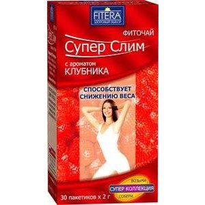 СУПЕР-СЛИМ ФИТОЧАЙ КЛУБНИКА 2Г. №30 ПАК. СУПЕР-СЛИМ ФИТОЧАЙ КЛУБНИКА 2Г. №30 ПАК.