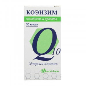 КОЭНЗИМ Q-10 ЭНЕРГИЯ КЛЕТОК 500МГ. №30 КАПС. КОЭНЗИМ Q-10 ЭНЕРГИЯ КЛЕТОК 500МГ. №30 КАПС.