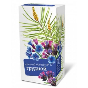 АЛТАЙ ФИТОЧАЙ №37 ГРУДНОЙ 2Г. №20 ПАК. /АЛТАЙСКИЙ КЕДР/ АЛТАЙ ФИТОЧАЙ №37 ГРУДНОЙ 2Г. №20 ПАК. /АЛТАЙСКИЙ КЕДР/