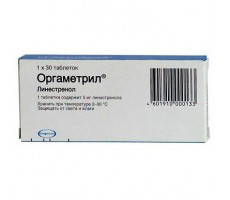 ОРГАМЕТРИЛ 5МГ. №30 ТАБ.