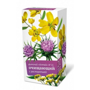 АЛТАЙ ФИТОЧАЙ №35 ОЧИЩ. РАСТОРОПША 2Г. №20 ПАК. /АЛТАЙСКИЙ КЕДР/ АЛТАЙ ФИТОЧАЙ №35 ОЧИЩ. РАСТОРОПША 2Г. №20 ПАК. /АЛТАЙСКИЙ КЕДР/