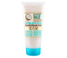 ОРГАНИК ШОП СКРАБ Д/ТЕЛА КОКОСОВЫЙ РАЙ 200МЛ. [ORGANIC SHOP]