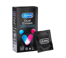 ДЮРЕКС ПРЕЗЕРВАТИВ DUAL EXTASE №3 [DUREX]