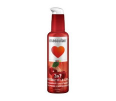 МАСКУЛАН ЛУБРИКАНТ-ГЕЛЬ ИНТИМ. ВИШНЯ 130МЛ. ДОЗАТОР [MASCULAN]