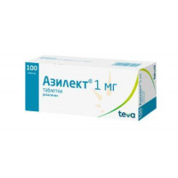 АЗИЛЕКТ 1МГ. №100 ТАБ. /ТЕВА/