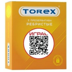 ТОРЕКС ПРЕЗЕРВАТИВ РЕБРИСТ. №3 [TOREX]