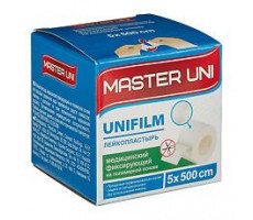 МАСТЕР ЮНИ ЛЕЙКОПЛАСТ. 5X500СМ. UNIFILM ПОЛИМЕР. [MASTER UNI]