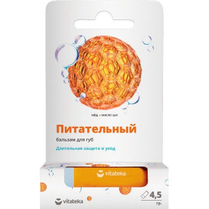 ВИТАТЕКА БАЛЬЗАМ Д/ГУБ ПИТАТ. МЕДОВЫЙ 4,2/4,5Г. [VITATEKA]