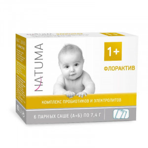 НАТУМА ФЛОРАКТИВ 1+ 7,4МГ. №12 (6 ПАРНЫХ) САШЕ