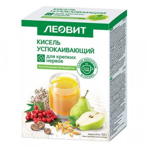 ЛЕОВИТ КИСЕЛЬ УСПОКАИВАЮЩИЙ 20Г. №5 ПАК. ЛЕОВИТ КИСЕЛЬ УСПОКАИВАЮЩИЙ 20Г. №5 ПАК.