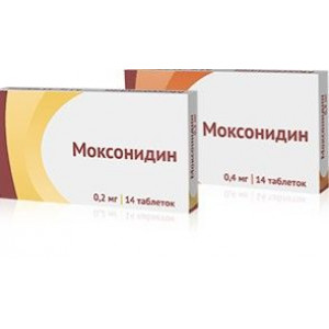 МОКСОНИДИН 0,4МГ. №14 ТАБ. П/П/О БЛИСТ. /АТОЛЛ/ОЗОН/