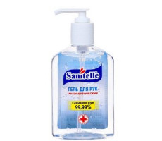 САНИТЕЛЬ ГЕЛЬ Д/РУК АНТИСЕПТ. БЕЗ ОТДУШКИ С ВИТ. Е ГОЛ. 250МЛ. ФЛ. [SANITELLE]