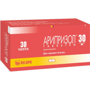 АРИПРИЗОЛ 30МГ. №30 ТАБ. АРИПРИЗОЛ 30МГ. №30 ТАБ.