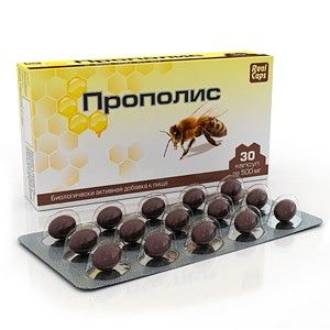 ПРОПОЛИС 500МГ. №30 КАПС. /РЕАЛКАПС/ ПРОПОЛИС 500МГ. №30 КАПС. /РЕАЛКАПС/