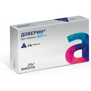 ДОВЕРИН 40МГ. №24 ТАБ. /АВЕКСИМА/ ДОВЕРИН 40МГ. №24 ТАБ. /АВЕКСИМА/