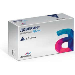 ДОВЕРИН 40МГ. №48 ТАБ. /АВЕКСИМА/ ДОВЕРИН 40МГ. №48 ТАБ. /АВЕКСИМА/