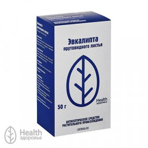 ЭВКАЛИПТА ЛИСТ 50Г. /ЗДОРОВЬЕ/ ЭВКАЛИПТА ЛИСТ 50Г. /ЗДОРОВЬЕ/