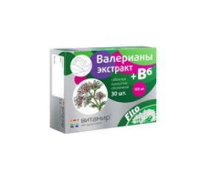 ВИТАМИР ВАЛЕРИАНА ЭКСТРАКТ+В6 №50 ТАБ. П/О /КВАДРАТ-С/