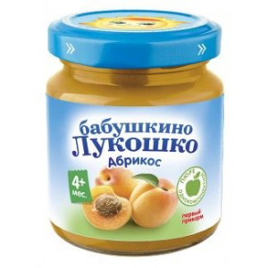 Б.ЛУКОШКО ПЮРЕ 100Г. АБРИКОС 4+МЕС. Б.ЛУКОШКО ПЮРЕ 100Г. АБРИКОС 4+МЕС.