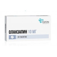 ОЛАНЗАПИН 10МГ. №28 ТАБ. П/О /АТОЛЛ/ОЗОН/