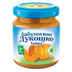 Б.ЛУКОШКО ПЮРЕ 100Г. ТЫКВА 5+ Б.ЛУКОШКО ПЮРЕ 100Г. ТЫКВА 5+