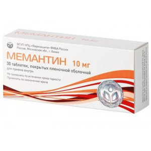 МЕМАНТИН 10МГ. №30 ТАБ. П/П/О /ФАРМЗАЩИТА/ МЕМАНТИН 10МГ. №30 ТАБ. П/П/О /ФАРМЗАЩИТА/