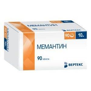 МЕМАНТИН 10МГ. №90 ТАБ. П/П/О /ВЕРТЕКС/