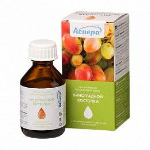 АСПЕРА МАСЛО ВИНОГР.КОСТОЧКА КОСМЕТ. ВИТАМ.-АНТИОКС. КОМПЛ. 30МЛ. ФЛ. АСПЕРА МАСЛО ВИНОГР.КОСТОЧКА КОСМЕТ. ВИТАМ.-АНТИОКС. КОМПЛ. 30МЛ. ФЛ.