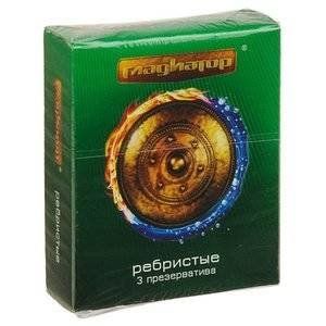 ГЛАДИАТОР ПРЕЗЕРВАТИВ РЕБРИСТ. №3 ГЛАДИАТОР ПРЕЗЕРВАТИВ РЕБРИСТ. №3