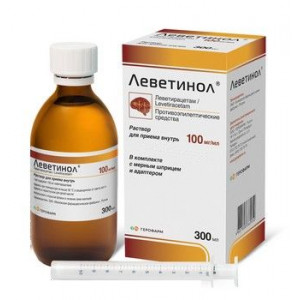 ЛЕВЕТИНОЛ 100МГ/МЛ. 300МЛ. №1 Р-Р Д/ПРИЕМА ВНУТРЬ ФЛ. /ГЕРОФАРМ/ ЛЕВЕТИНОЛ 100МГ/МЛ. 300МЛ. №1 Р-Р Д/ПРИЕМА ВНУТРЬ ФЛ. /ГЕРОФАРМ/
